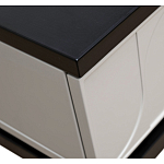 Тумбочка прикроватная с ящиком черно-серого цвета Noble Nightstand варинант исполнения - 5 | Loft Concept в Саратове