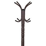 Вешалка напольная коричневая с 4-мя металлическими крючками Noble Branches варинант исполнения - 2 | Loft Concept в Саратове