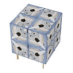 Тумба Short Mask Grey варинант исполнения - 3 | Loft Concept в Саратове