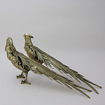 Статуэтка бронзовая пара Фазаны Bronze Birds варинант исполнения - 2 | Loft Concept в Саратове