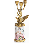 Фарфоровый подсвечник Лебедь с ангелом Asse варинант исполнения - 4 | Loft Concept в Саратове