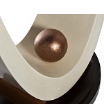 Консоль на полукруглой основе Stylish Pearl варинант исполнения - 3 | Loft Concept в Саратове