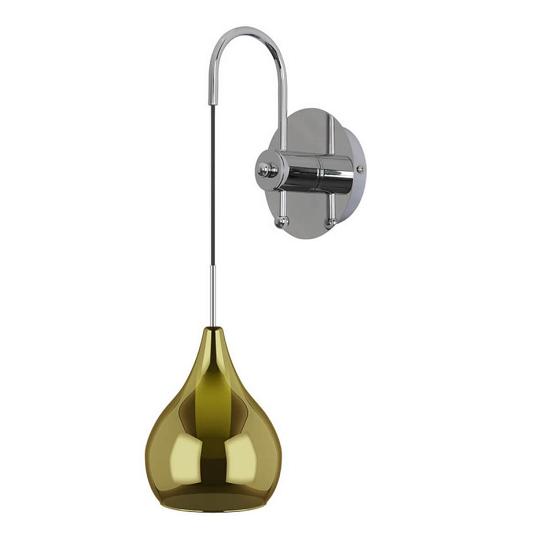 Бра Candiano Olive Sconces Оливковый Хром в Саратове | Loft Concept 