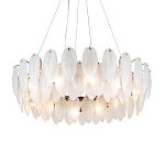 Люстра Mont Saint-Michel Золотая с Рельефным Стеклом варинант исполнения - 2 | Loft Concept в Саратове