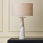 Настольная лампа на конусовидном корпусе с чашей и с тканевым абажуром Daydreaming варинант исполнения - 4 | Loft Concept в Саратове