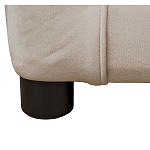 Диван двухместный раскладной светло-серый с кантом Pride варинант исполнения - 7 | Loft Concept в Саратове