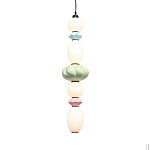 Подвесной светильник фигурный с керамическими элементами 32W LED Fragrant Light варинант исполнения - 2 | Loft Concept в Саратове