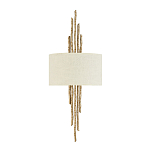 Бра с белым абажуром и элементами в виде натуральных веток Hinkley варинант исполнения - 1 | Loft Concept в Саратове