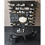 Модульный навесной стеллаж GRADUATE Bookshelves варинант исполнения - 7 | Loft Concept в Саратове