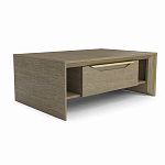 Стол журнальный с ящиками и открытыми полками Flowchart варинант исполнения - 1 | Loft Concept в Саратове