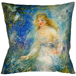 Подушка декоративная с принтом Весна Impressionism in Art варинант исполнения - 1 | Loft Concept в Саратове