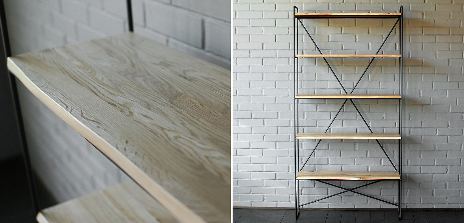 Стеллаж Hart Industrial Metal Rust Rack Стеллаж Hart Industrial Metal Rust Rack - Loft-Concept в Саратове