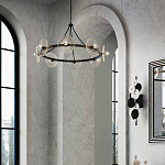 Бра светодиодное из черно-белых дисков Contrast Sample варинант исполнения - 6 | Loft Concept в Саратове