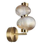 Бра с 2-мя рифлеными стеклянными шарами Marcelh Light варинант исполнения - 5 | Loft Concept в Саратове