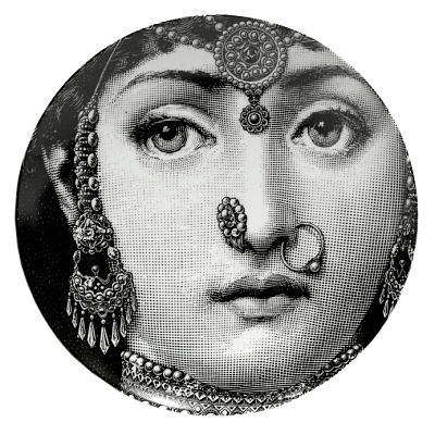 Декоративная тарелка Fornasetti 228 Декоративная тарелка Fornasetti 228