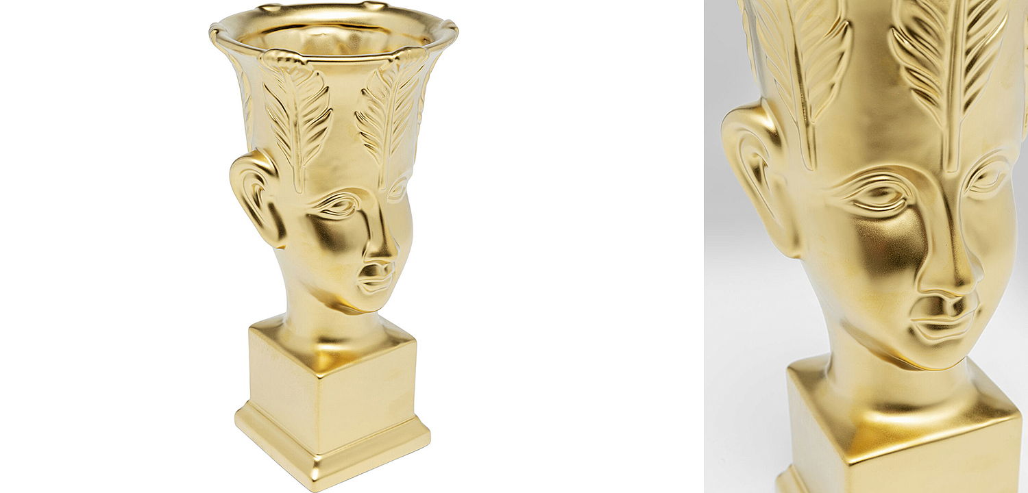 Ваза Golden Face Vase 31 Ваза Golden Face Vase 31 - Loft-Concept в Саратове