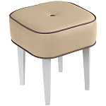 Квадратный мягкий пуф на белых ножках Winton Pouf Square варинант исполнения - 19 | Loft Concept в Саратове