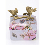 Фарфоровая шкатулка Bird talks варинант исполнения - 2 | Loft Concept в Саратове