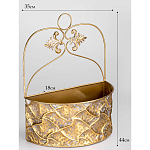 Железное кашпо Idyll варинант исполнения - 8 | Loft Concept в Саратове