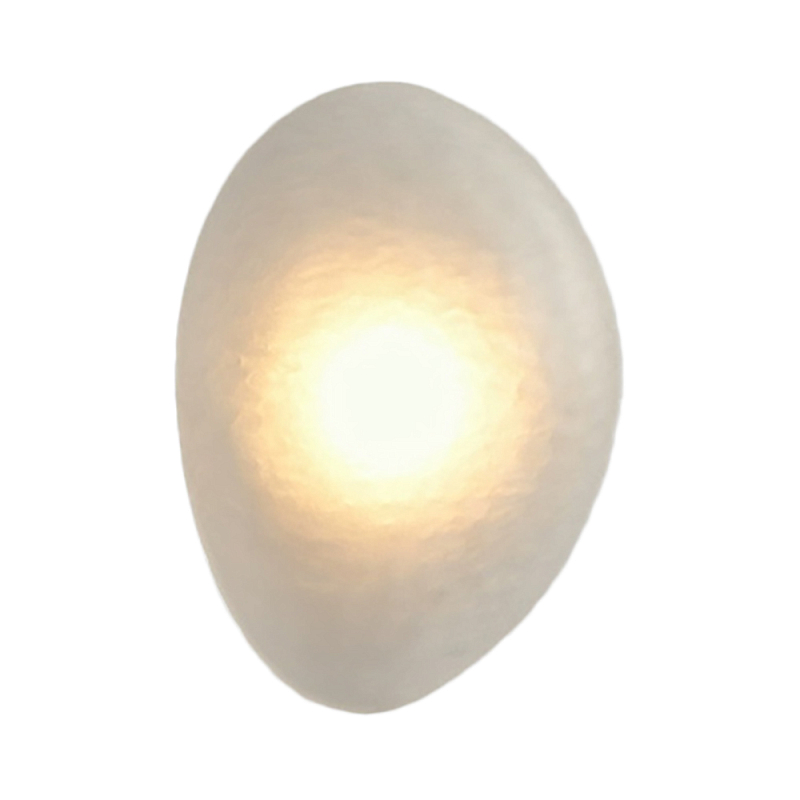 Бра LINDIS FROST LONG WALL 1 лампа Молочное стекло  Белый Черный в Саратове | Loft Concept 