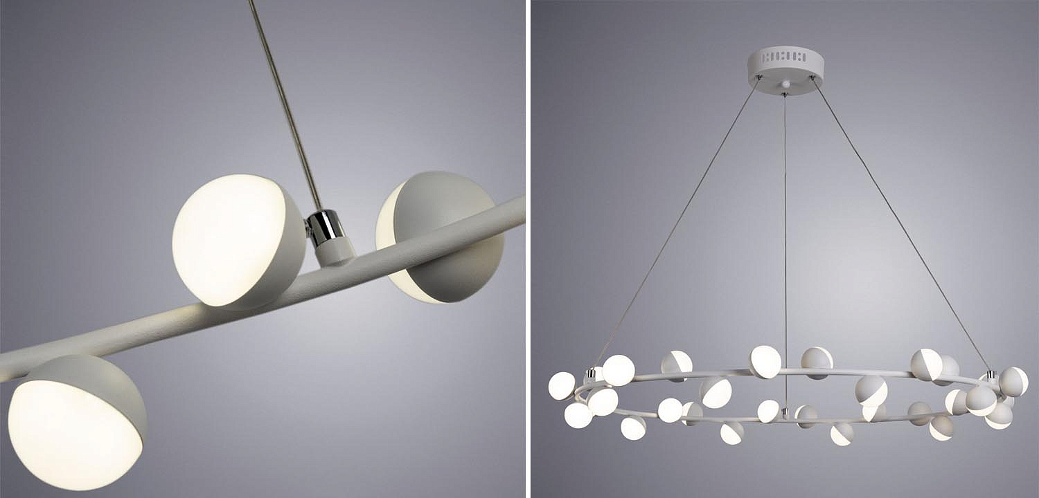 Люстра Vilelme Chandelier white 80 Люстра Vilelme Chandelier white 80 - Loft-Concept в Саратове