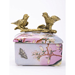 Фарфоровая шкатулка Bird talks варинант исполнения - 5 | Loft Concept в Саратове