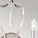 Бра с 2-мя лампами и подвеской из прозрачного стекла Elstead Lighting варинант исполнения - 4 | Loft Concept в Саратове