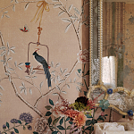 Обои ручная роспись Cecily pink варинант исполнения - 5 | Loft Concept в Саратове