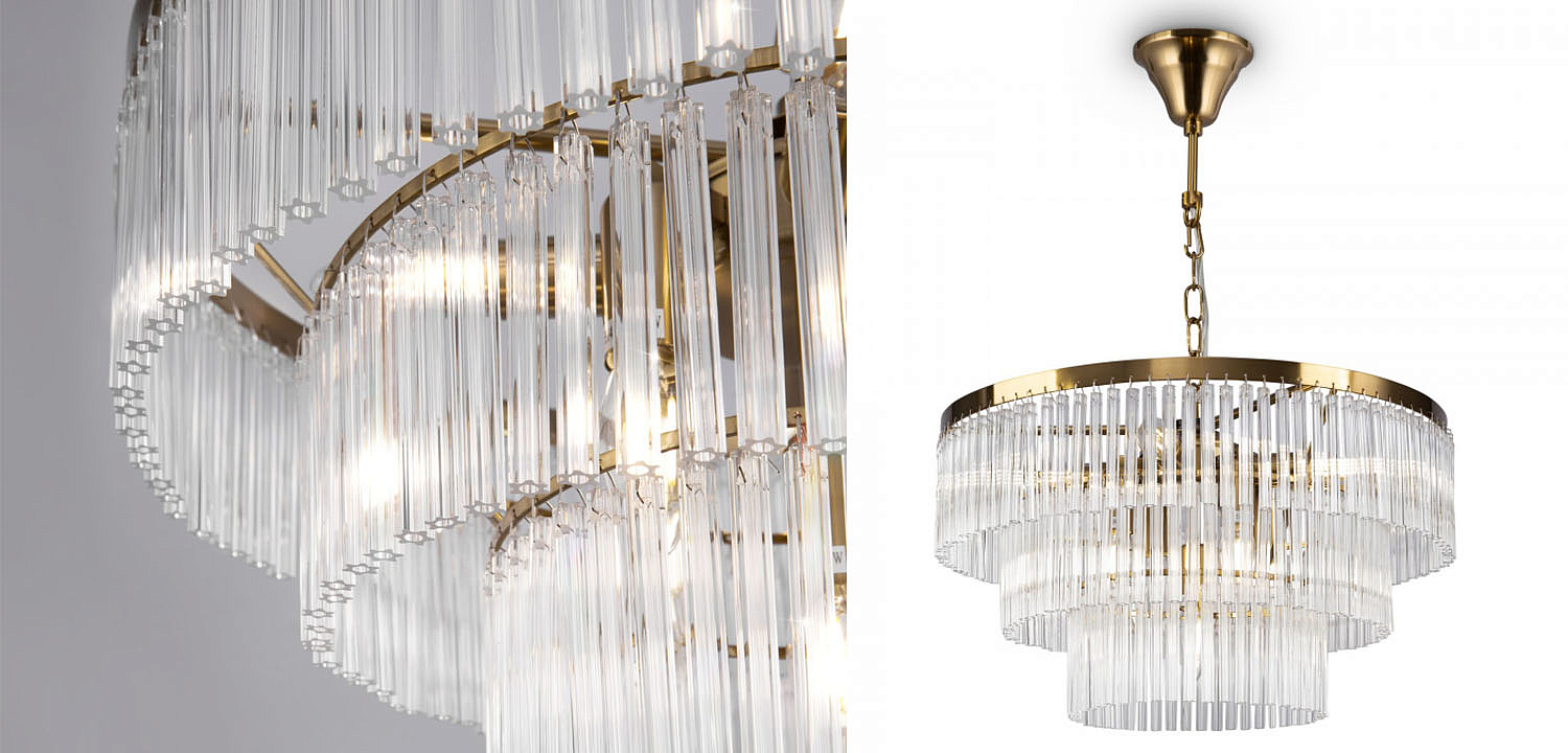 Люстра Olimpa Chandelier brass 47 Люстра Olimpa Chandelier brass 47 - Loft-Concept в Саратове