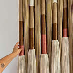 Текстильное Панно Макраме для ресторана Mexico Wall Hanging  варинант исполнения - 1 | Loft Concept в Саратове