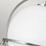 Потолочный светильник с плафоном в форме белого матового шара Hinkley варинант исполнения - 11 | Loft Concept в Саратове