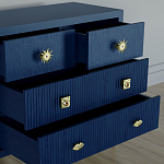 Бельевой Комод с 4 ящиками Elsa Dreams Blue варинант исполнения - 3 | Loft Concept в Саратове