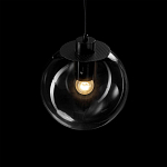 Подвесной светильник Selene Glass Ball Ceiling Lights Black  40 cm варинант исполнения - 2 | Loft Concept в Саратове