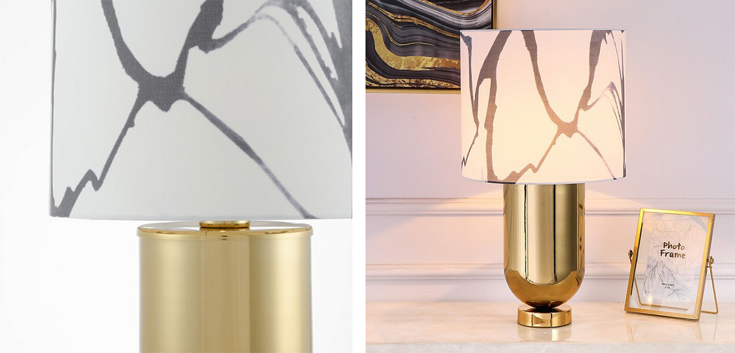 Настольная лампа Adeline Gold Table Lamp Настольная лампа Adeline Gold Table Lamp - Loft-Concept в Саратове