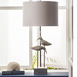 Настольная лампа с декором в виде птиц Coastal варинант исполнения - 2 | Loft Concept в Саратове