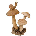 Статуэтка из дерева улитка Animals of the World варинант исполнения - 1 | Loft Concept в Саратове