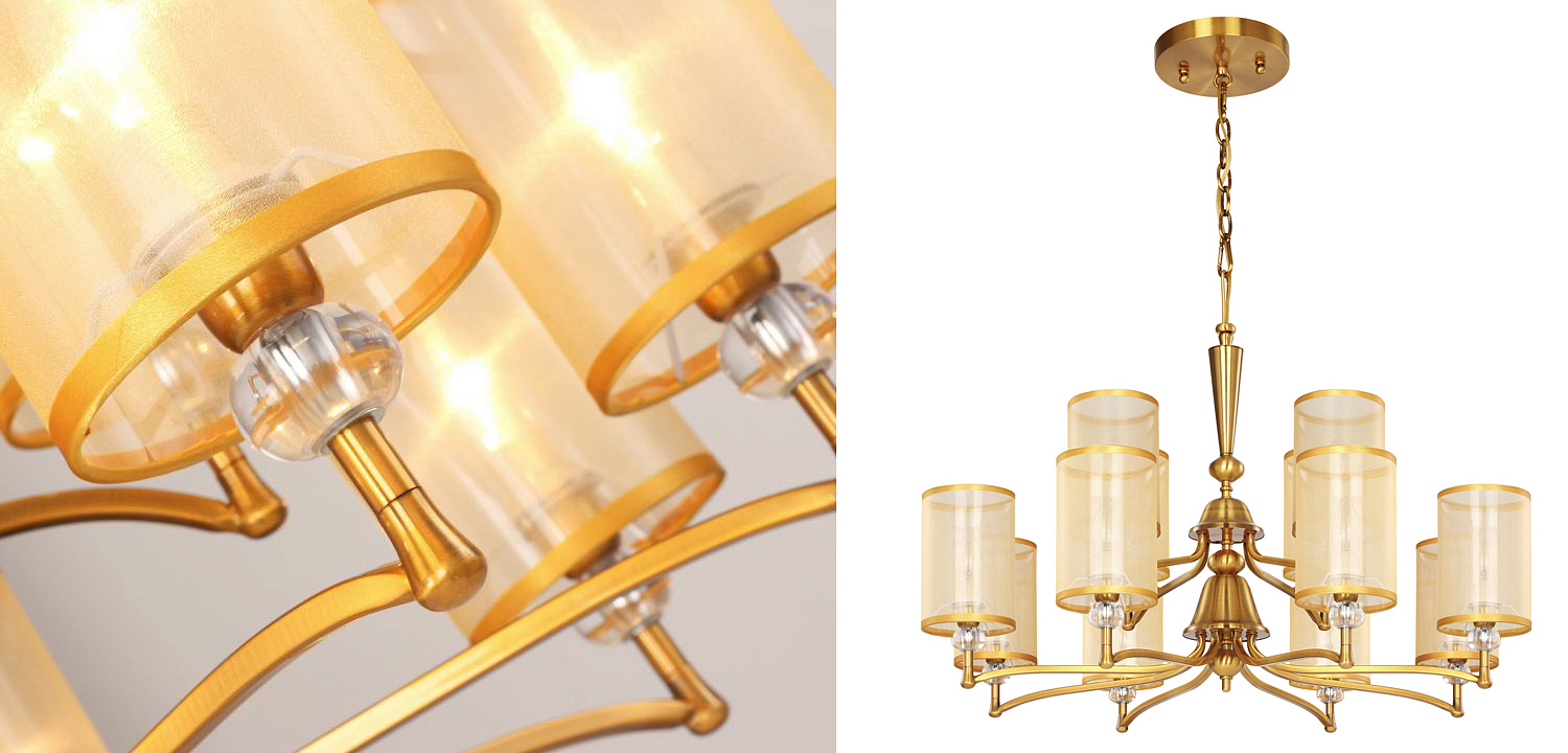 Люстра Boniface Chandelier Double Люстра Boniface Chandelier Double - Loft-Concept в Саратове