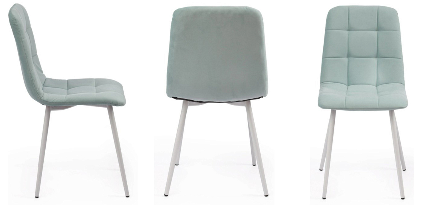 Стул Nancy Velour Light Blue Chair Стул Nancy Velour Light Blue Chair - Loft-Concept в Саратове