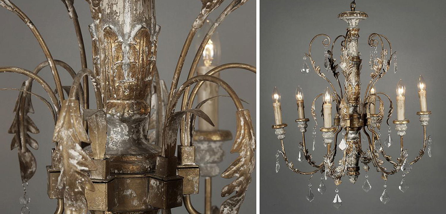 Люстра Narcisse Provence Chandelier Люстра Narcisse Provence Chandelier - Loft-Concept в Саратове