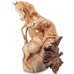 Статуэтка из дерева лошади Animals of the World 25 варинант исполнения - 1 | Loft Concept в Саратове