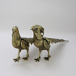 Статуэтка бронзовая пара Фазаны Bronze Birds варинант исполнения - 3 | Loft Concept в Саратове