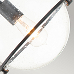 Подвесной светильник с прозрачным плафоном в форме шара в арочной подвеске Hinkley варинант исполнения - 7 | Loft Concept в Саратове