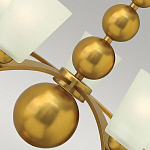 Люстра с матовыми конусными плафонами и декоративными элементами в форме шаров Hinkley варинант исполнения - 8 | Loft Concept в Саратове