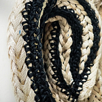 Арт-Объект из нитей Черно-Белый портрет Joana Schneider  варинант исполнения - 2 | Loft Concept в Саратове