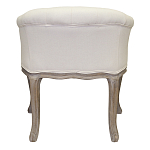 Кресло низкое в стиле прованс Бежевый Лен Louis French Armchair  варинант исполнения - 2 | Loft Concept в Саратове