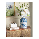 Ваза с мотивами цветущего сада с попугаями Vase Inspired by Nature варинант исполнения - 4 | Loft Concept в Саратове