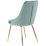 Стул в мятной велюровой обивке Ward Mint Velour Chair варинант исполнения - 4 | Loft Concept в Саратове