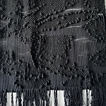 Гобелен из шерсти мериноса с узелками Ночь  варинант исполнения - 1 | Loft Concept в Саратове