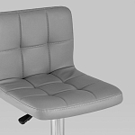 Барный стул с сиденьем серого цвета Honory варинант исполнения - 7 | Loft Concept в Саратове