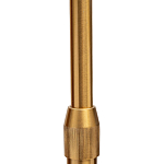 Торшер с мраморным столиком и золотым плафоном Ezio Floor Lamp варинант исполнения - 3 | Loft Concept в Саратове